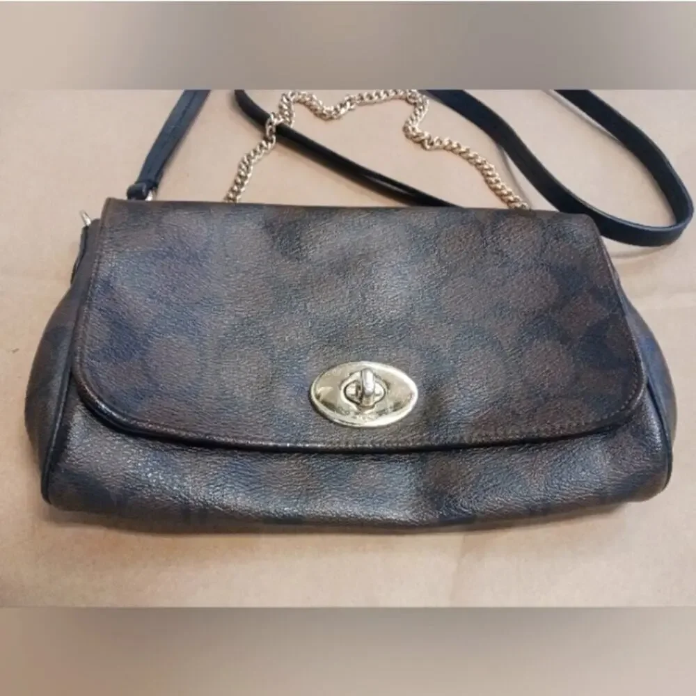 GUC Coach 'Ruby' Bag Crossbody Clutch Purse